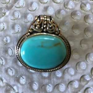 🌸Dark Horse Silver Pendant